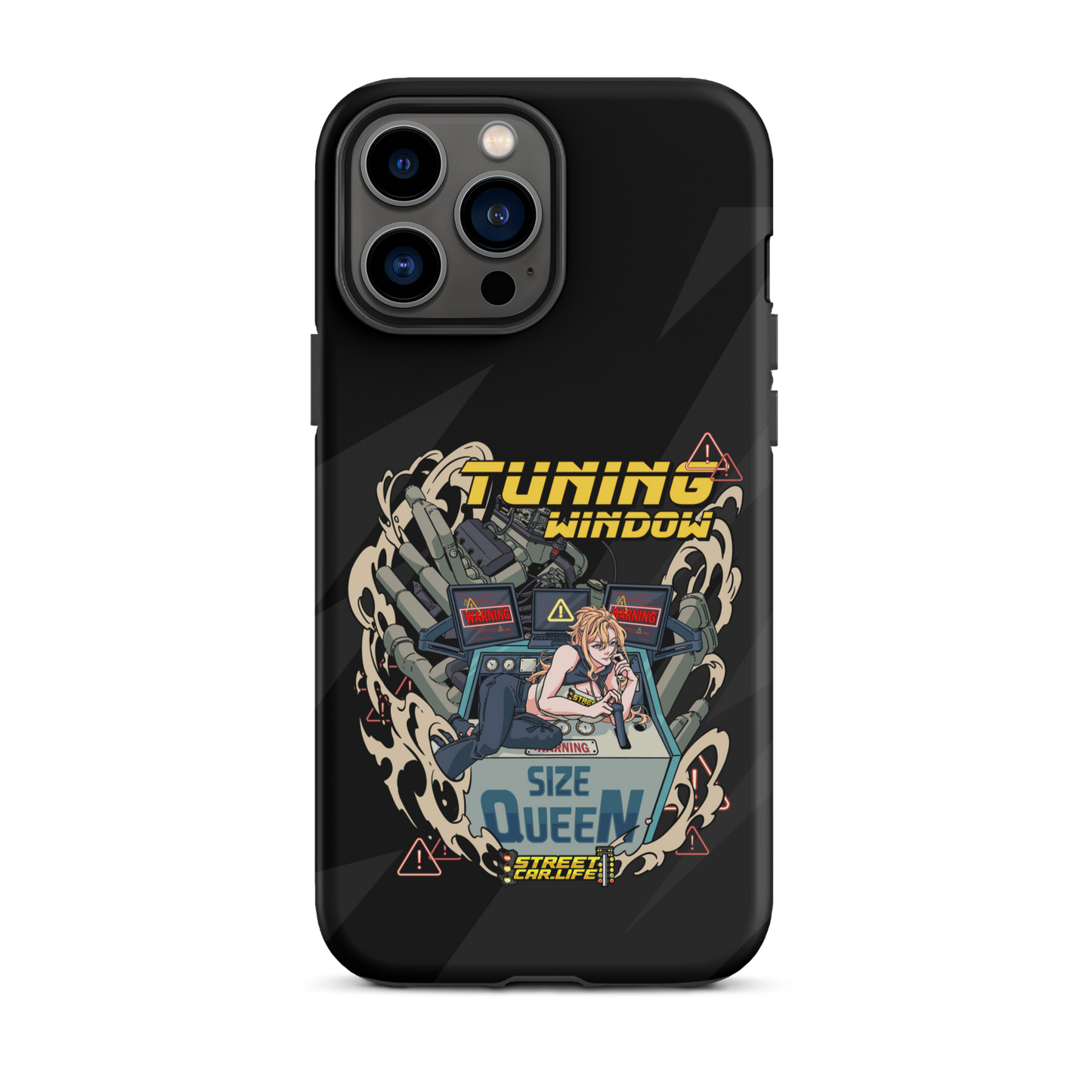 Tuning Window Size Queen Streetcar Life Case for iPhone®