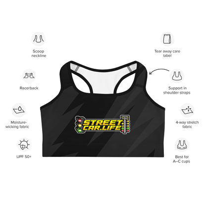 Streetcar.Life Logo Sports Bra